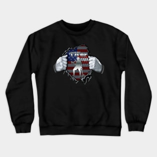 US Metal Detectorist Treasure Hunter Crewneck Sweatshirt